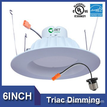 new energy star ul dimmable 6inch led downlights